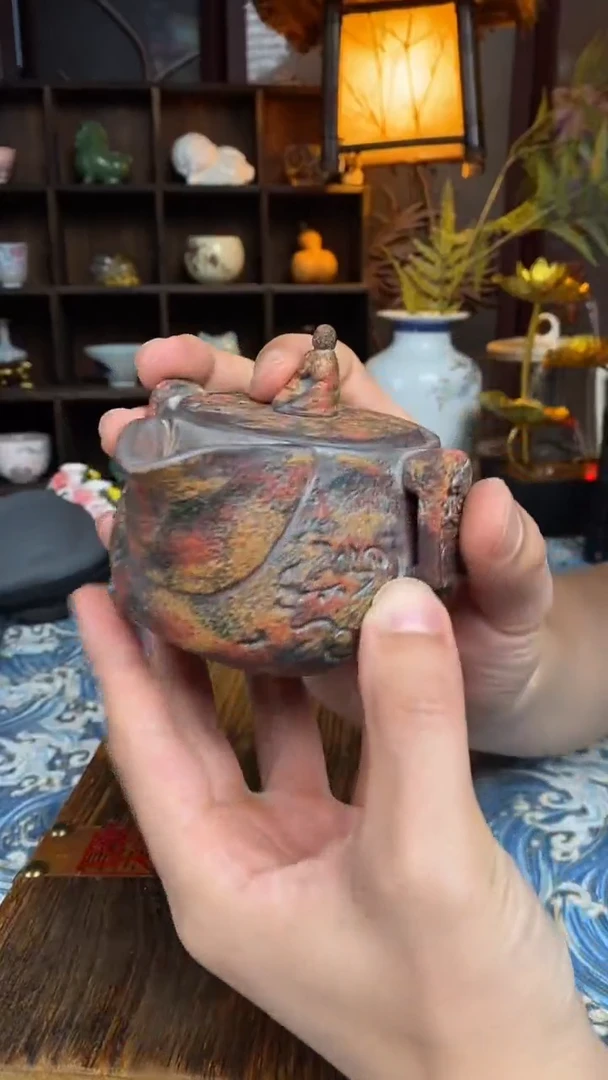 柴烧手抓宝瓶禅茶一味
