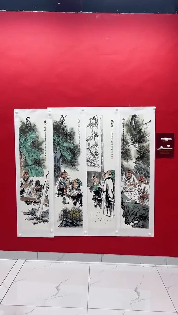 国画画家陆远华纯手绘原作