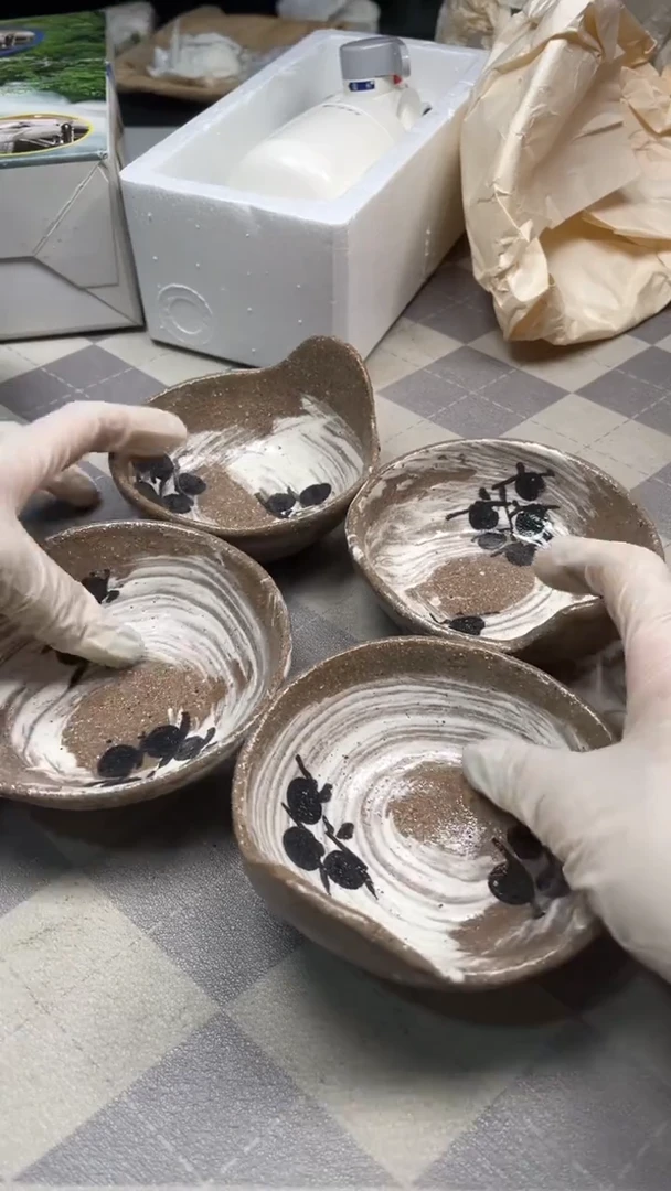 瓷片陶瓷如图所示文玩周边