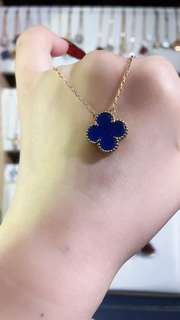 【闪购商品】玛瑙/玉髓套链18K金镶嵌玛瑙K黄