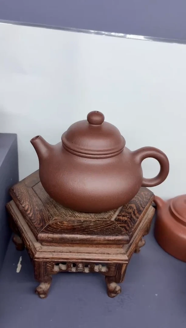 茶壶紫砂台西紫泥 容天