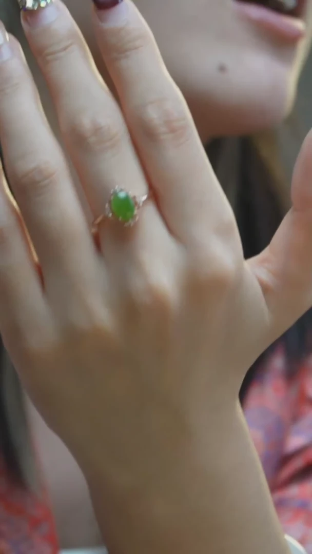 【闪购商品】和田玉戒指未镶嵌Z51