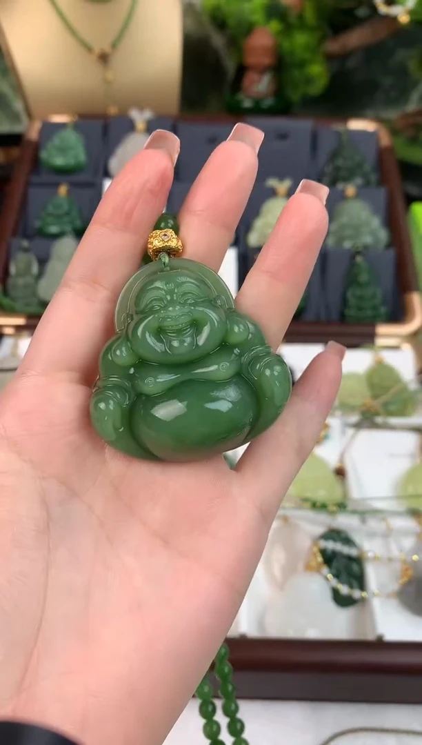 颈饰未镶嵌和田玉吊坠50mm