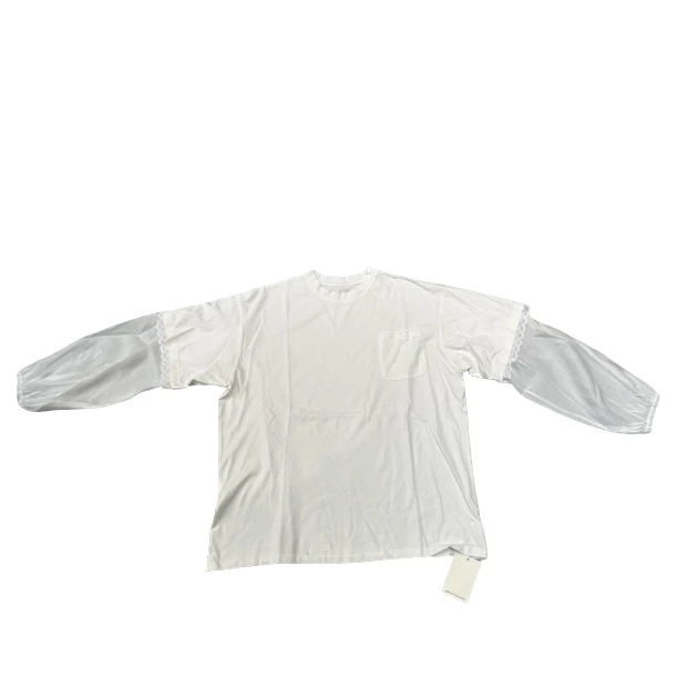 韩版新款拼接假两件上衣休闲洋气时尚百搭