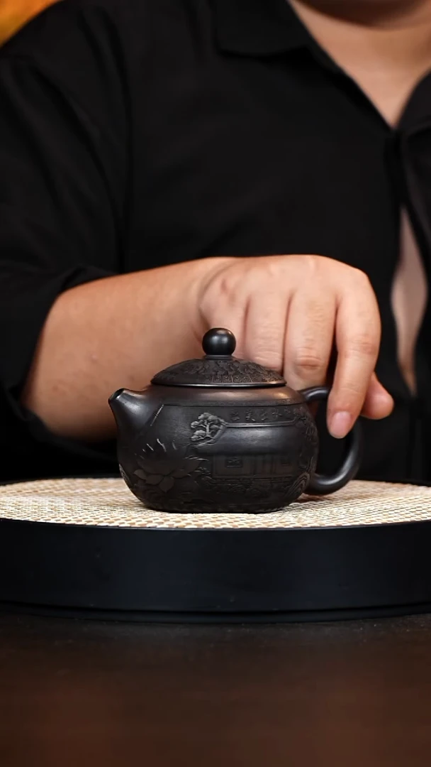 茶壶紫砂西施 石黄 清水出芙蓉
