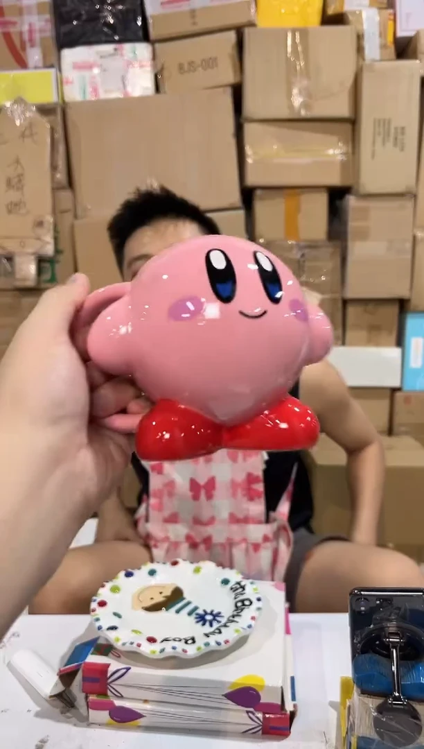 瓷片星之卡比全身杯