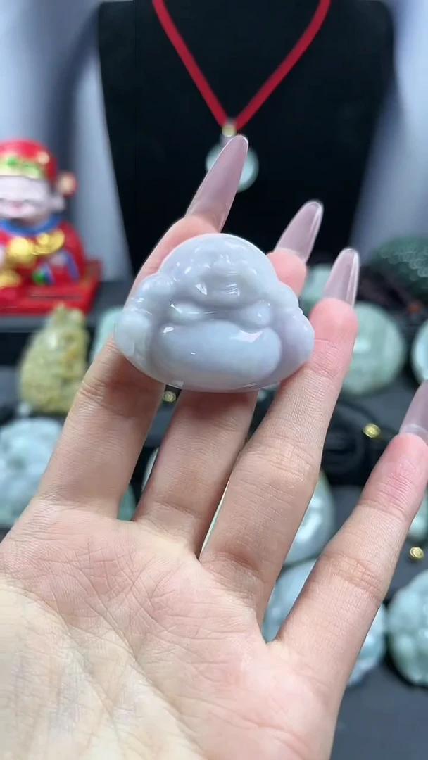 【闪购商品】翡翠颈饰未镶嵌紫色佛公