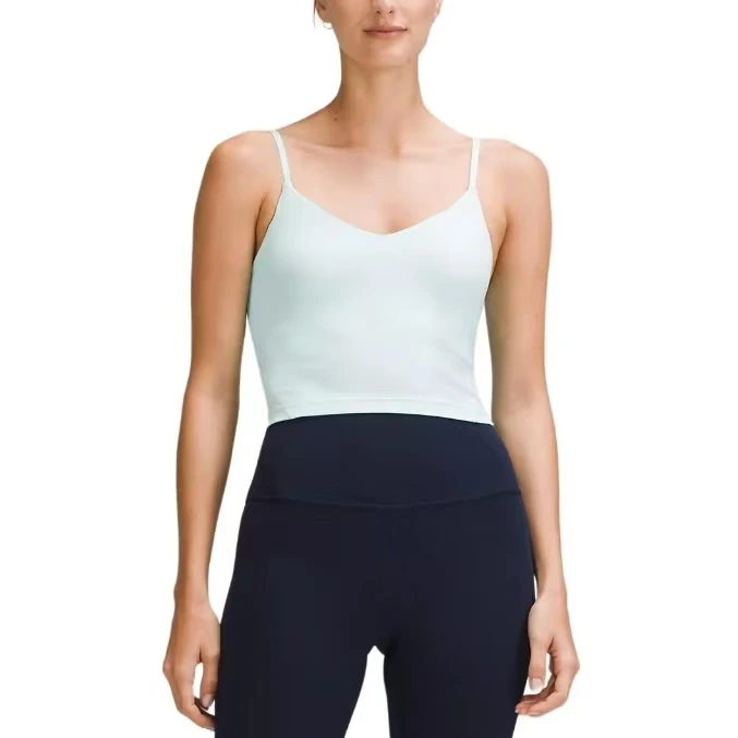 lululemon align cropped cami tank A/B 女士背心有胸垫