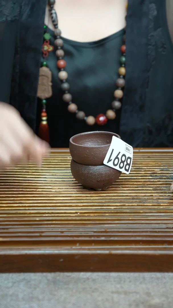 万古烧粗陶手工茶具