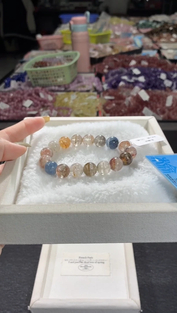 未镶嵌手链水晶422号 多样性发一L  10+