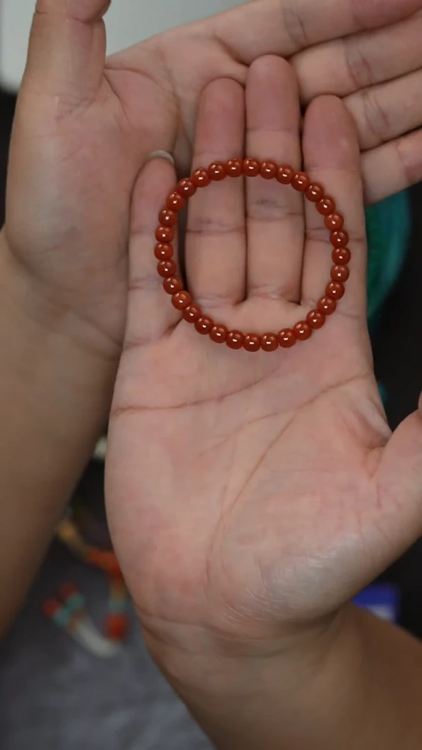 南红玛瑙手串未镶嵌南红手串