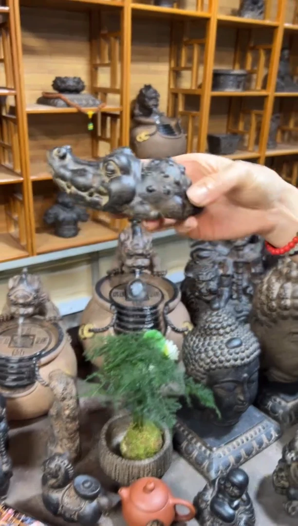 陶土【火山泥】贪睡小鳄鱼