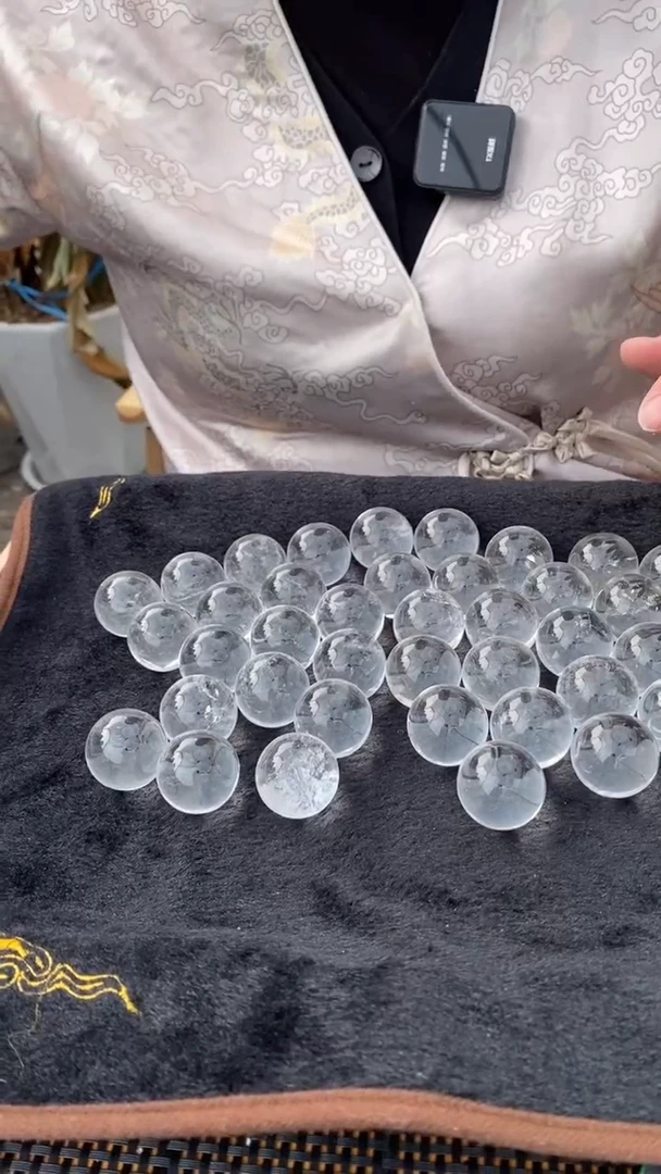 【闪购商品】水晶球未镶嵌白水晶小球D724多样性发其一