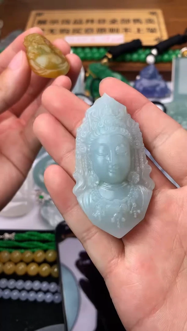 定制翡翠未镶嵌毛货不退不换