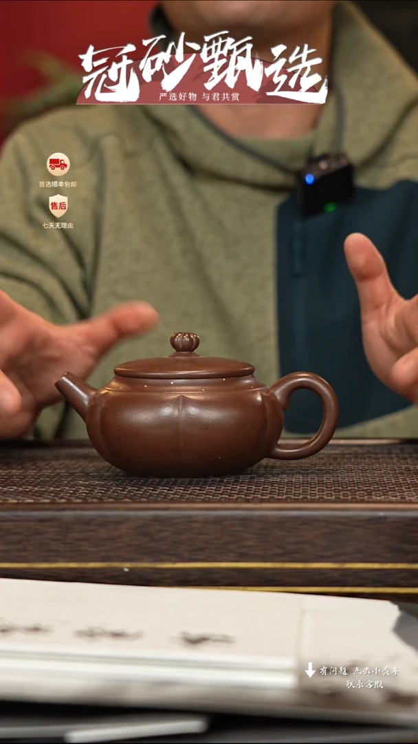【闪购商品】紫砂茶壶冠砂甄选21