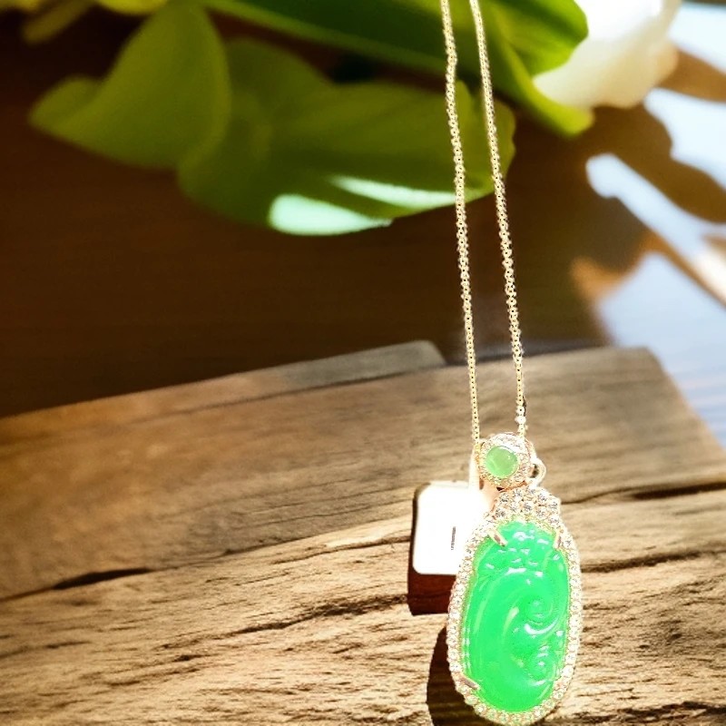 [时尚百搭轻奢设计]满绿如意CT57