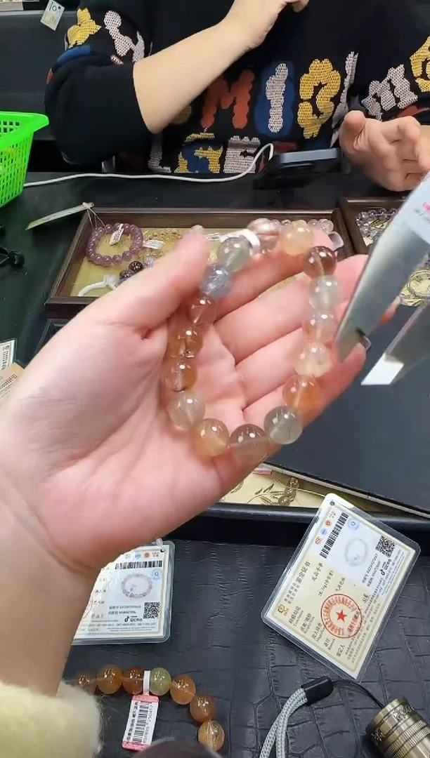 未镶嵌手串水晶971