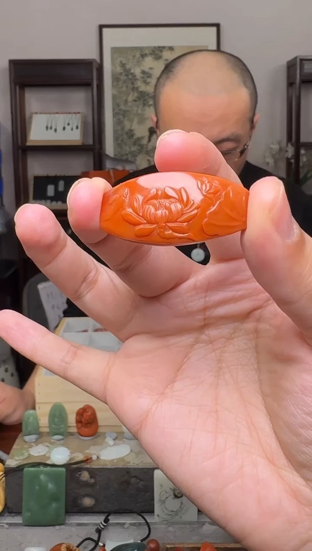 【闪购商品】南红玛瑙挂件未镶嵌5243