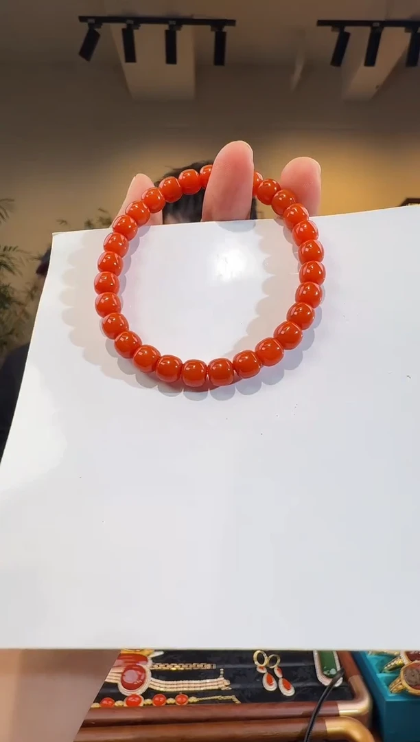 颈饰未镶嵌南红玛瑙68-638-12.29多样性拍一发一