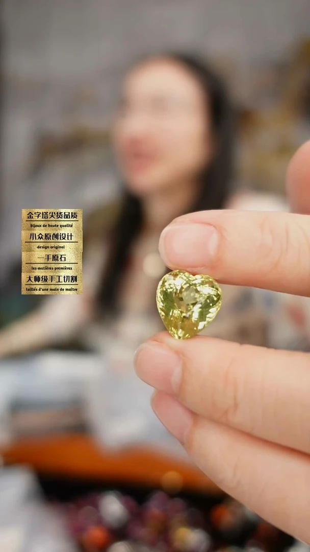 未镶嵌珠宝半成品水晶杜***话刻面