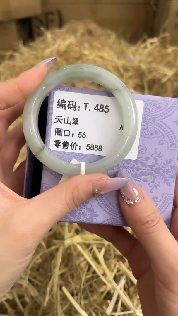 未镶嵌手镯石英质玉T.485