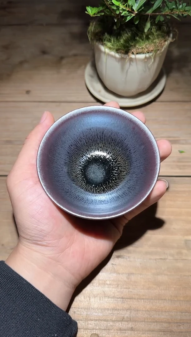 茶盏我***候古法龙窑柴烧10