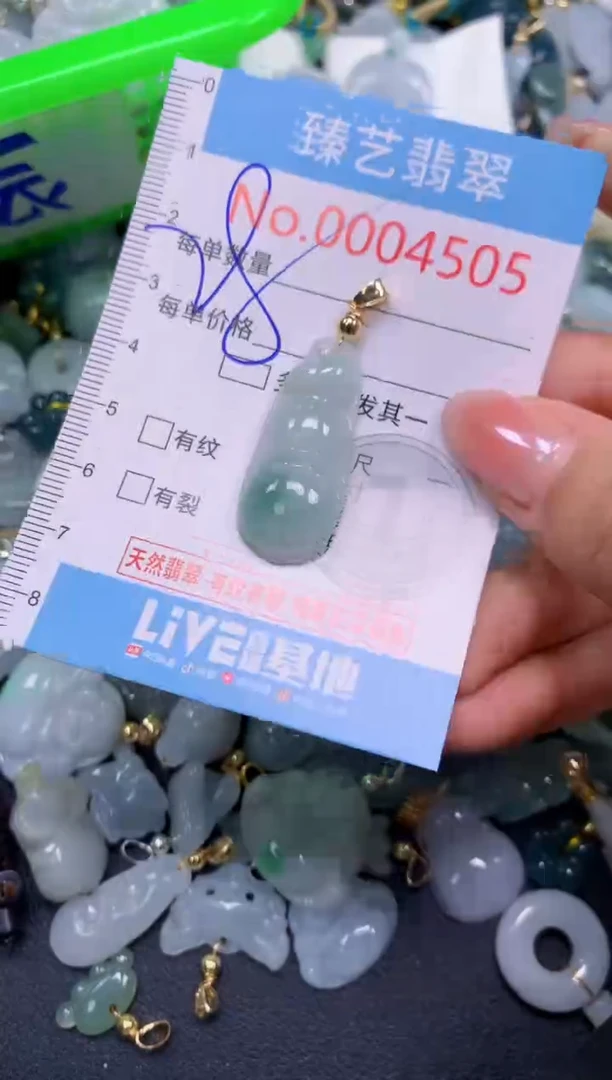 颈饰未镶嵌翡翠4505