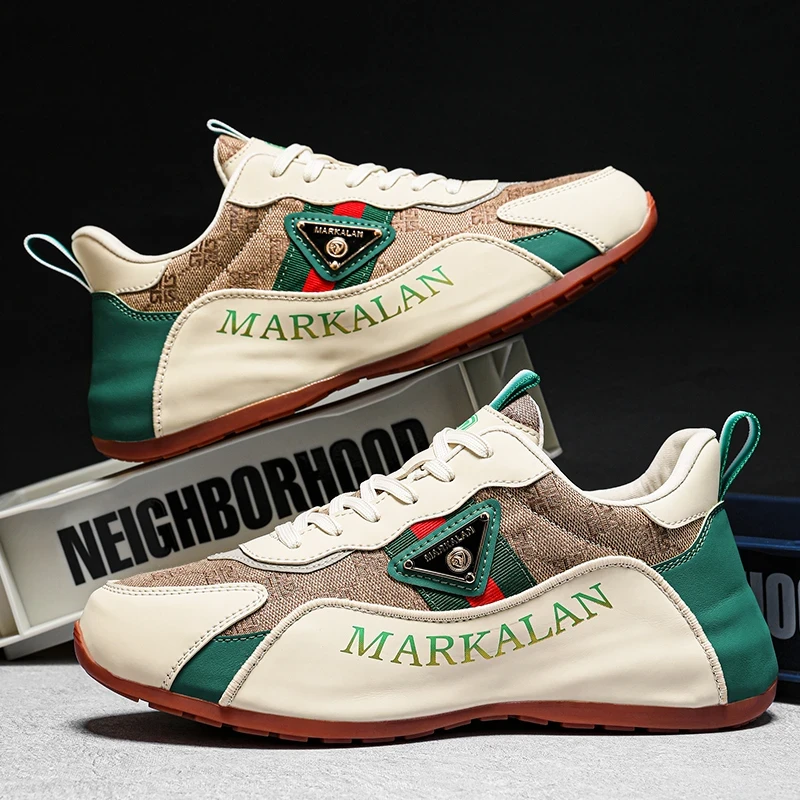 MARKALAN/马克艾伦阿帕奇复古潮流轻奢百搭透气时尚运动鞋MK5509