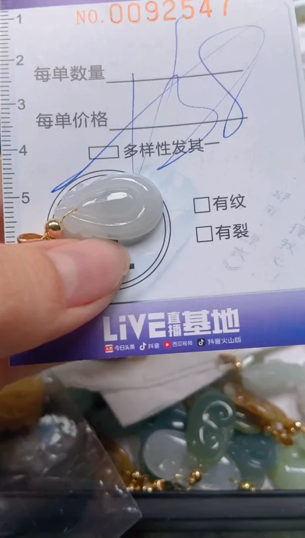 【闪购商品】翡翠颈饰未镶嵌闪购0092547多样性发其一