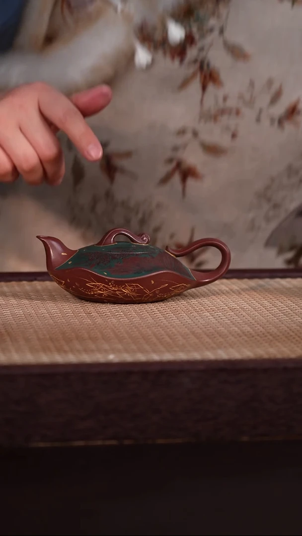 茶壶紫砂紫泥/绿泥 150cc