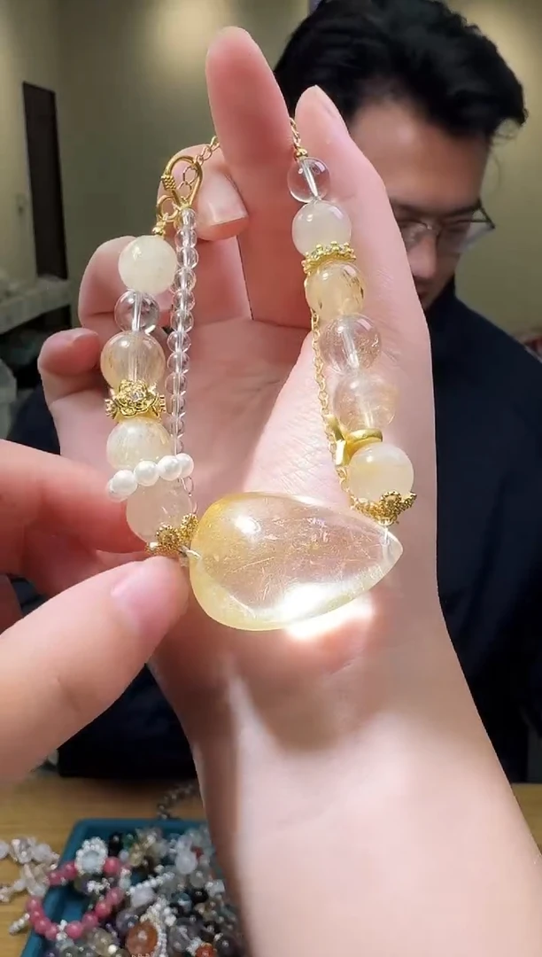 未镶嵌手链水晶多样性发一件 581