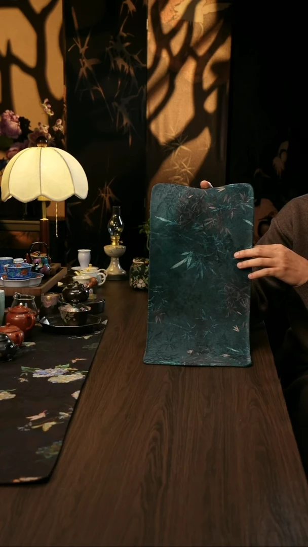 香云纱     茶席