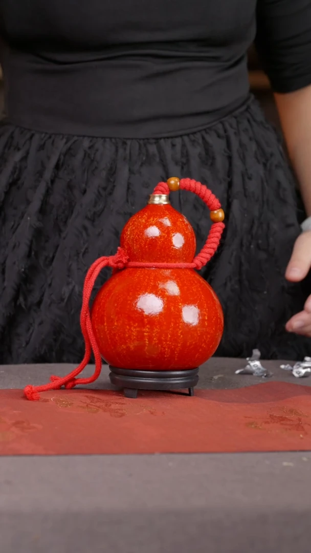 155微瑕尾货款大漆葫芦不退不换