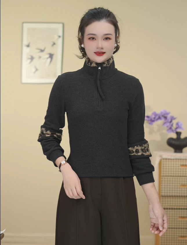 秋冬新款-加厚保暖百搭打底衫-27