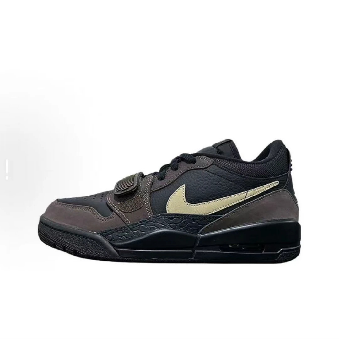 NIKE/耐克官方正品AJ312摩卡棕耐磨防滑篮球鞋男CD7069-003流光风