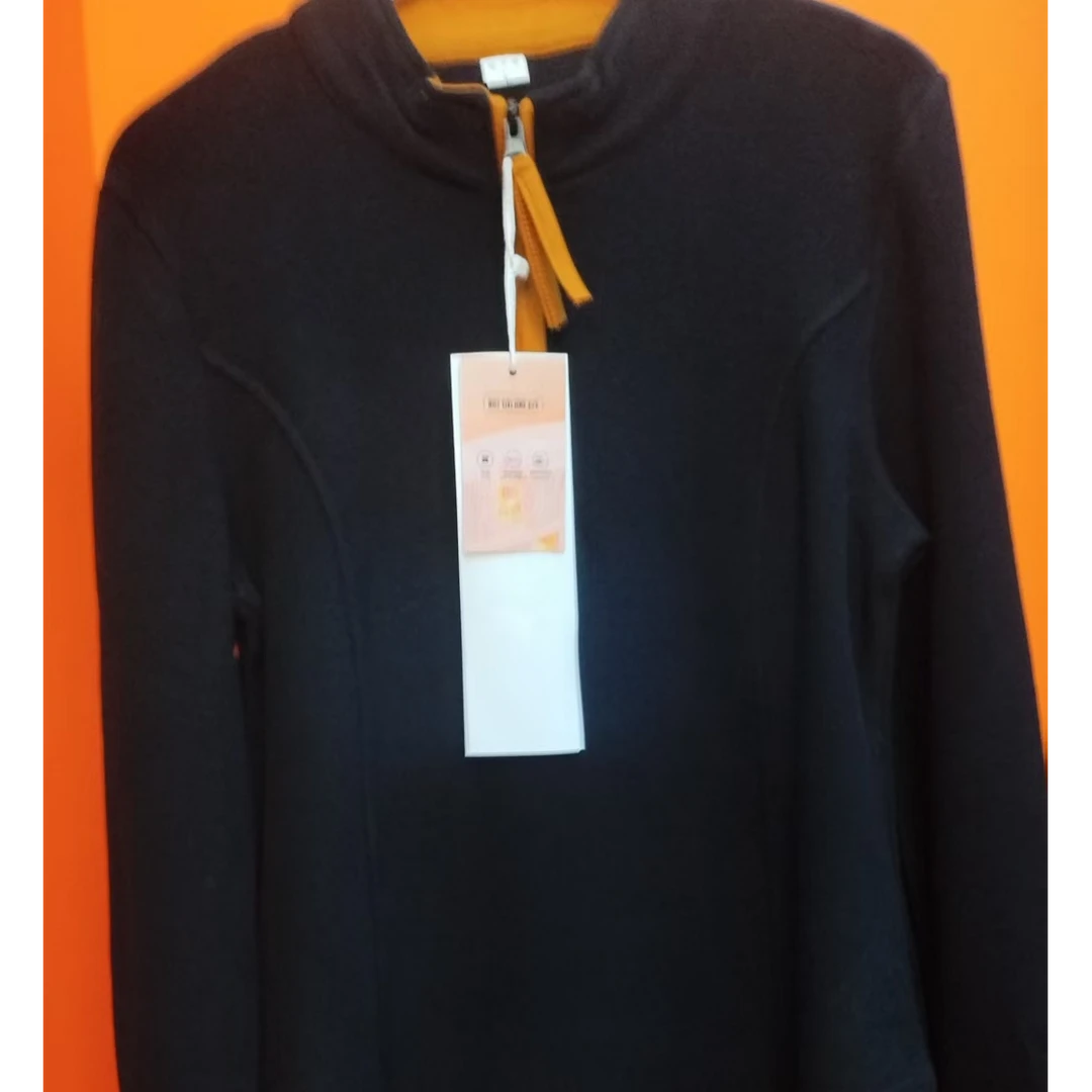 104女士秋冬款磨毛绒小衫