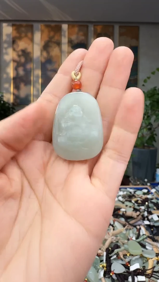 未镶嵌和田玉挂件拍一发一