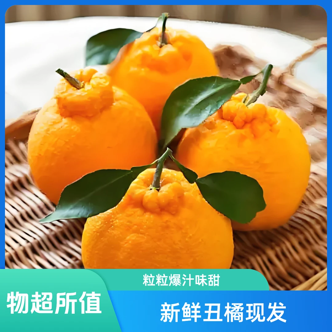 【大促】新鲜采摘正宗四川丑橘（不知火）粒粒爆汁3~5斤装现拍现发整箱发四川省四川省四川省四川省