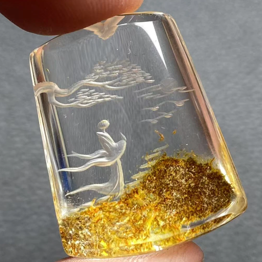 天然水晶雕刻问道