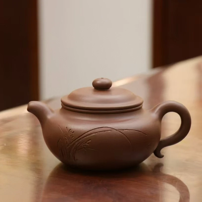 420cc左右 紫泥仿古  紫砂壶