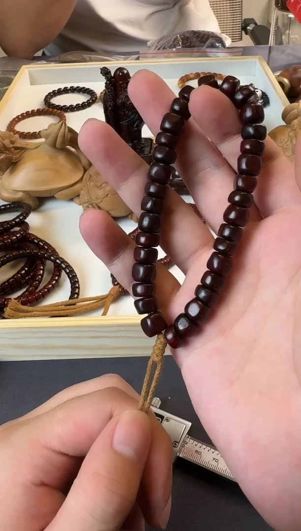 檀香紫檀（小叶紫檀）手串/手链小叶藏式9mm手持