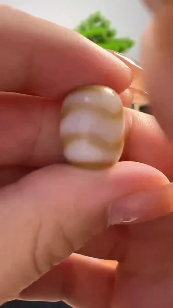 玛瑙/玉髓（覆膜）颈饰未镶嵌5（微瑕随机发货）