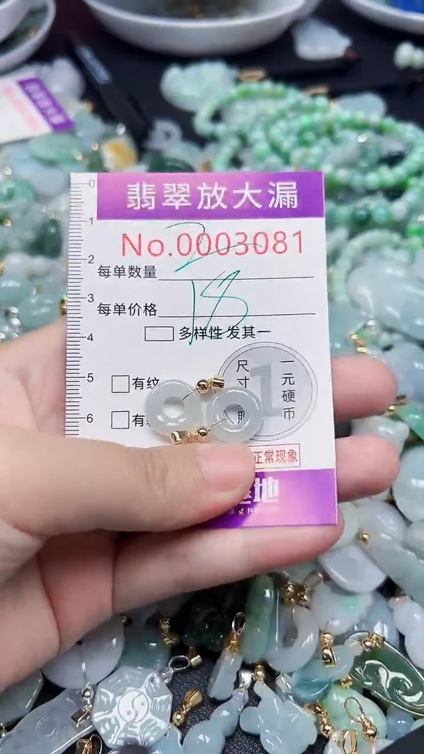 颈饰未镶嵌翡翠3081