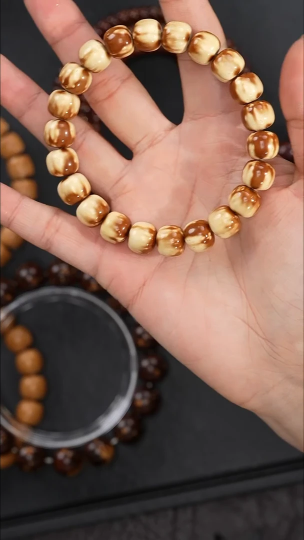 手串紫金鼠9-11mm1火焰纹实心鼠