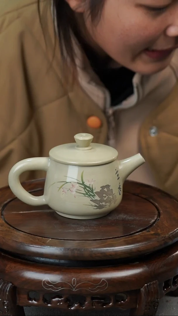 壶黄倩建水紫陶微瑕完品434无礼盒