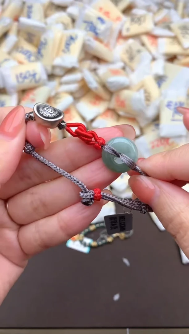 【闪购商品】翡翠挂件足银镶嵌一