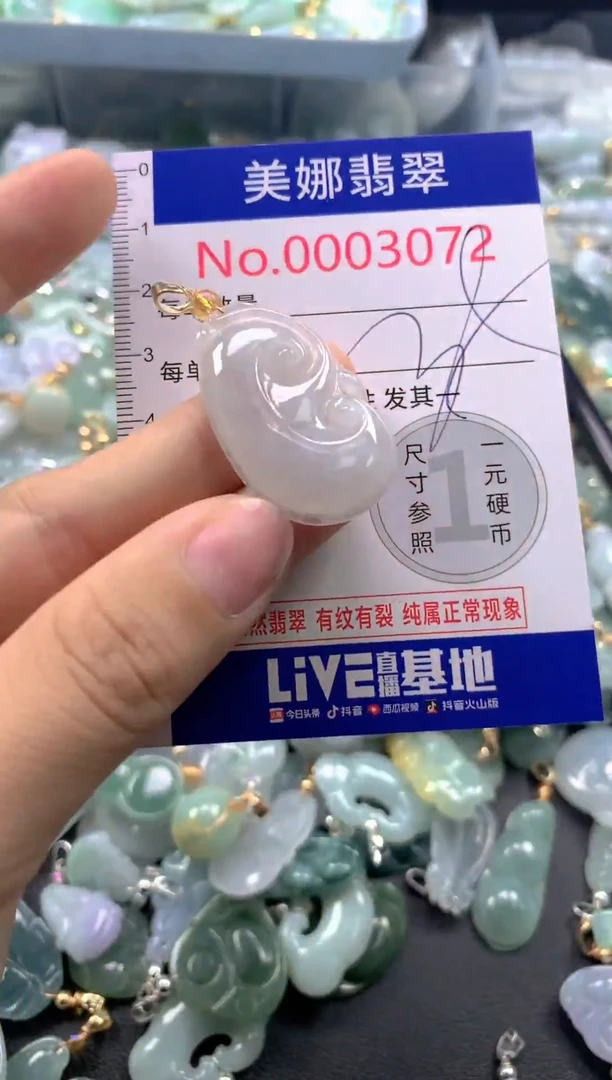 颈饰未镶嵌翡翠3072