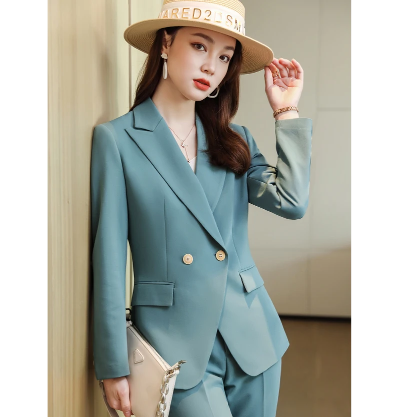 2025春季西装套装气质通勤职业女神范 234