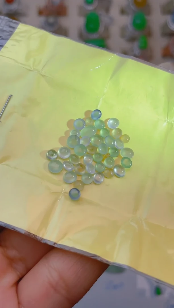 裸石翡翠天然翡翠蛋面53