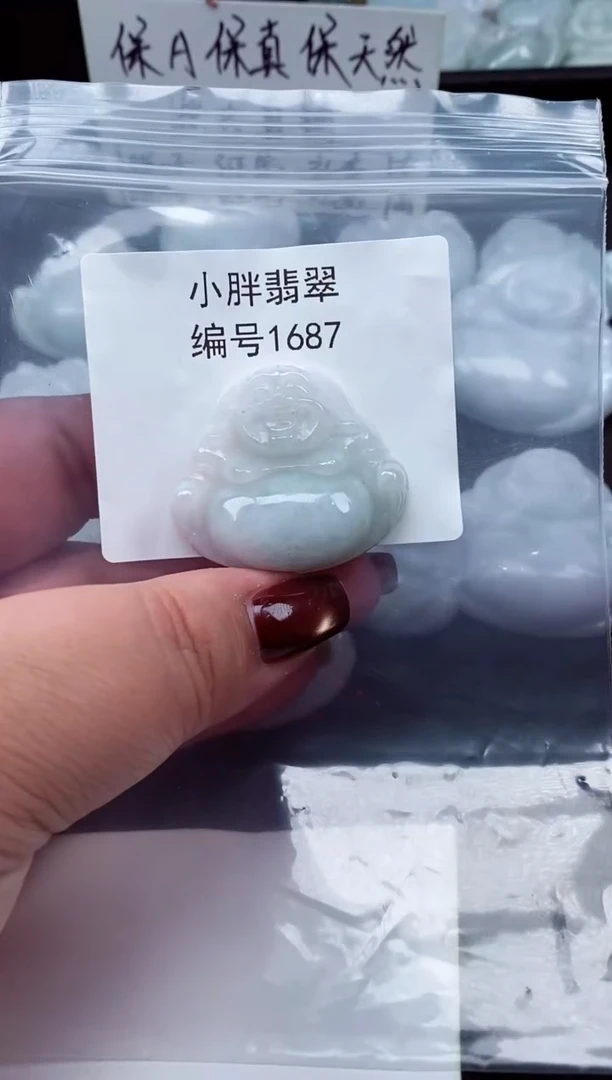 颈饰未镶嵌翡翠缅甸天然A货翡翠1687
